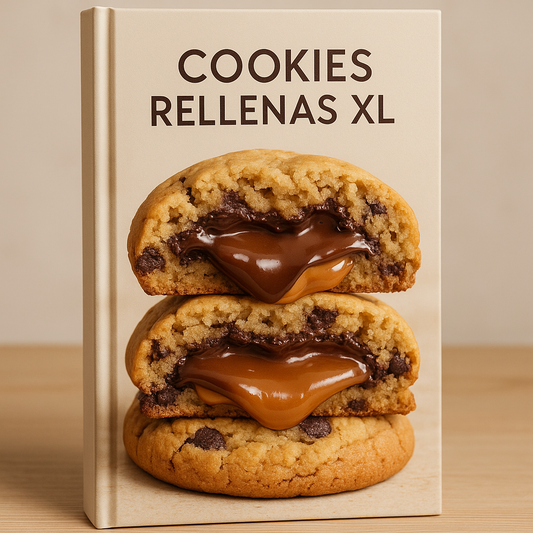 RECETAS GALETAS RELLENAS XL (ESTILO NEW YORK)